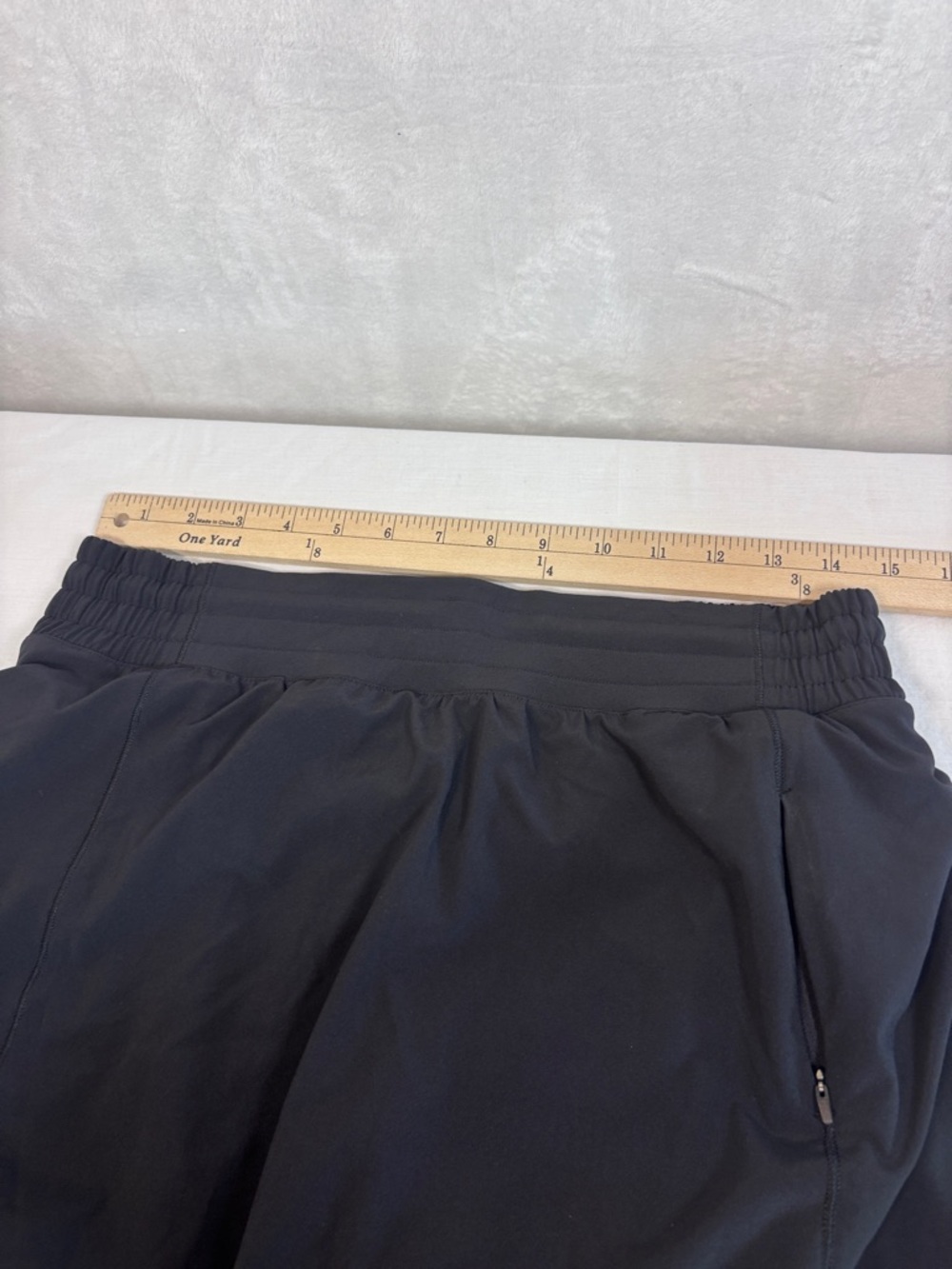 Lululemon Hotty Hot High Rise Skirt Skort Size 10 In Black - Picture 10 of 11